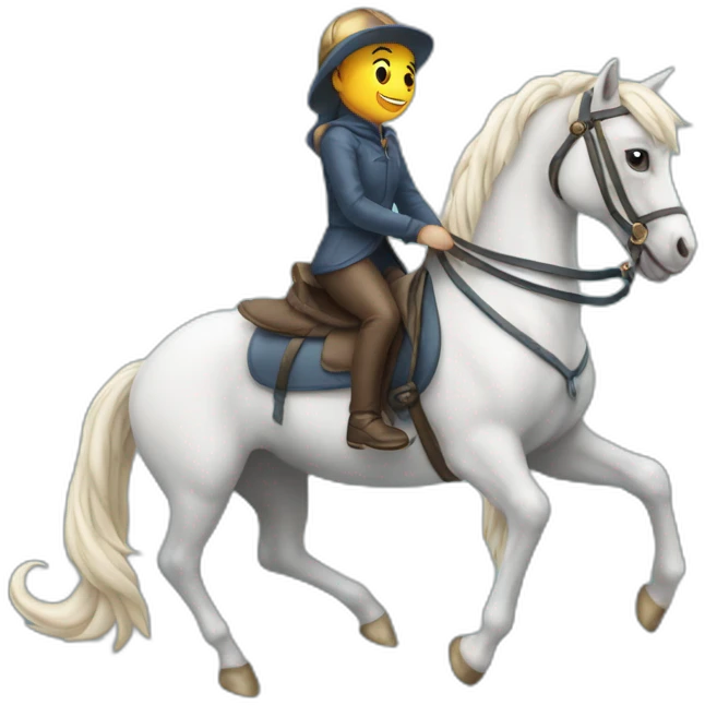 Personne sur licorne emoji