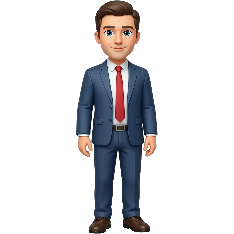 whole body,looking on right emoji