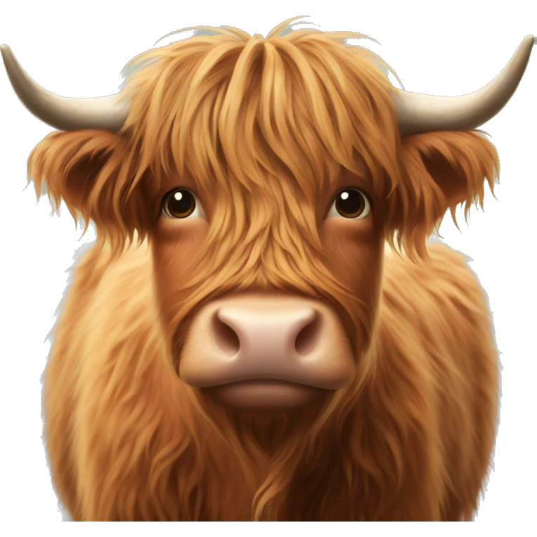 highland cow emoji