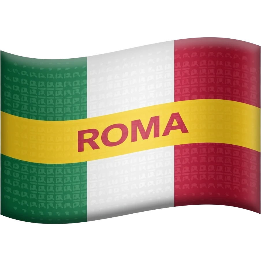Flag of rome emoji