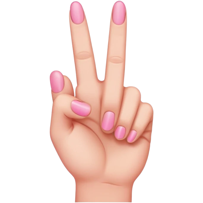 pink middle finger emoji