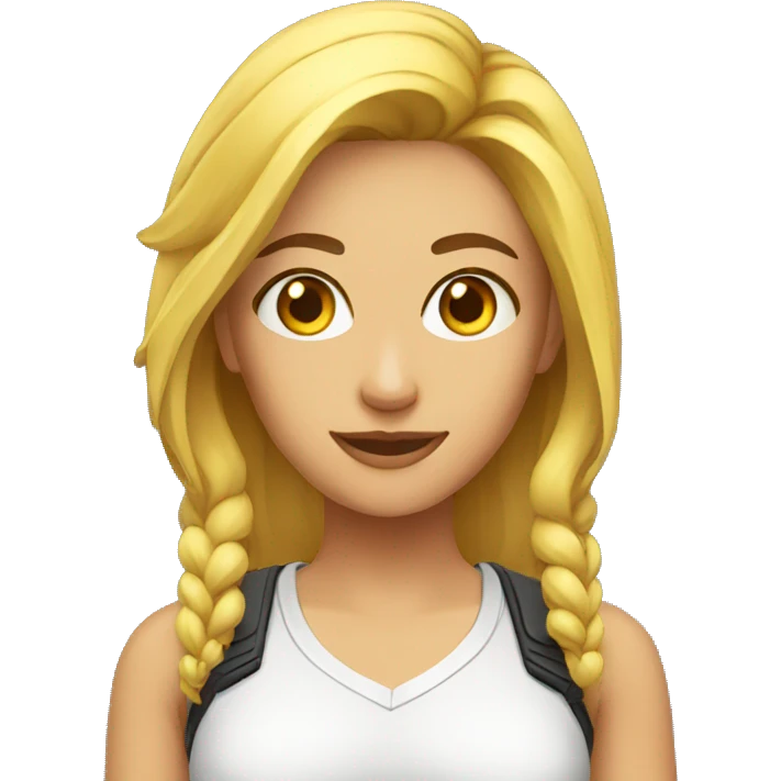 Gamer woman emoji