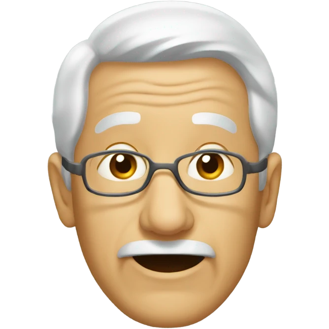 Old people retainer emoji