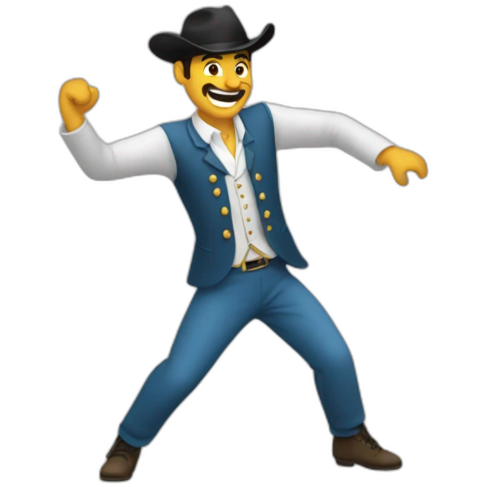 Dancing Argentinian mate emoji