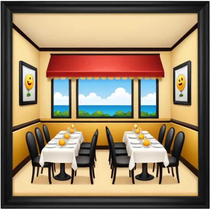 fancy restaurant  emoji