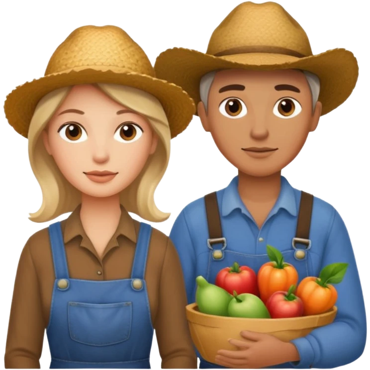 🧔‍♀️🧑‍🌾 emoji