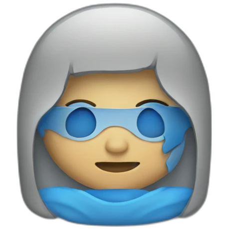 blue icon favicon emoji