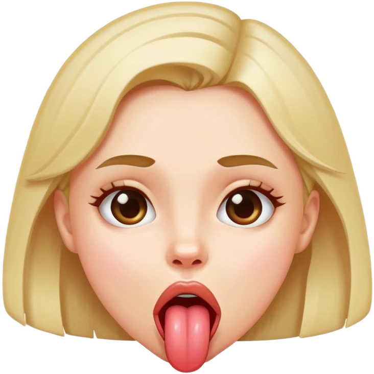 girl sticking her tongue out  emoji