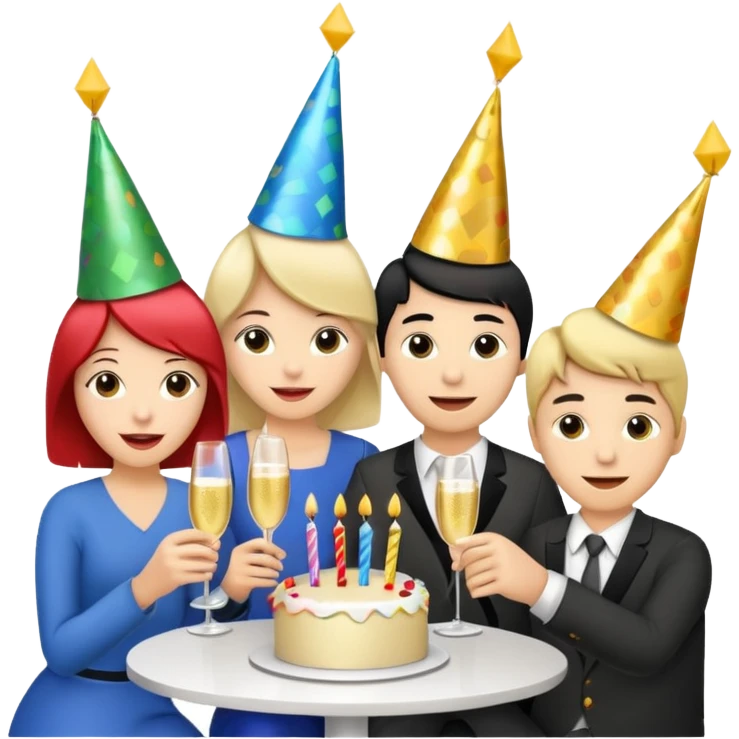 happy birthday celebration  emoji