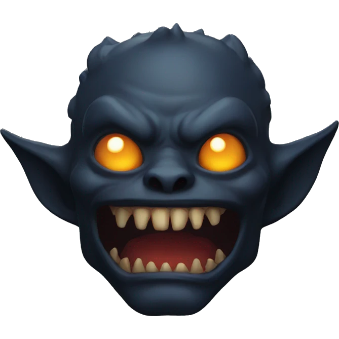 demon from the depths emoji