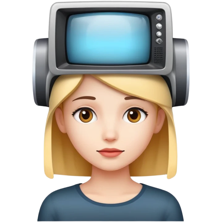 Tv girl emoji