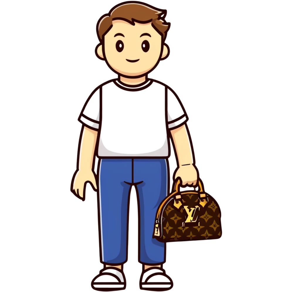 Louis Vuitton pouchet  emoji