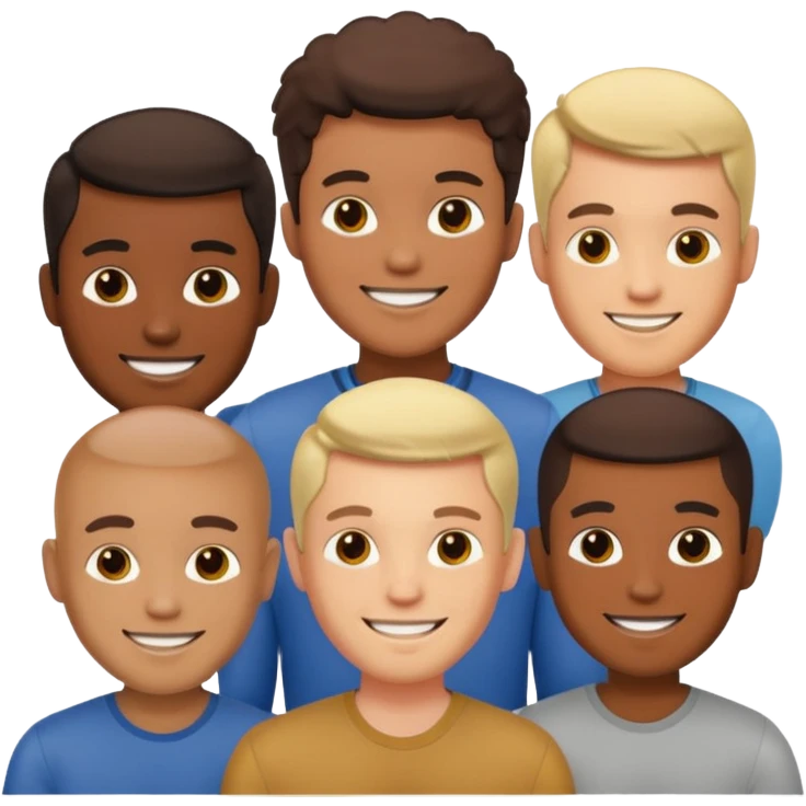 polaroid photo men emoji