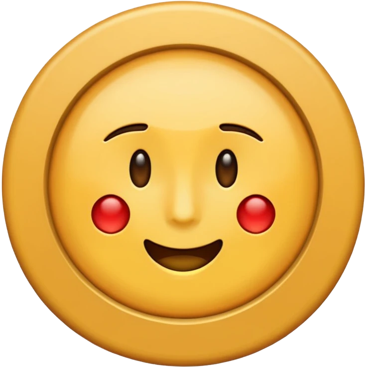 pain point, plain target with a subtle crack, neutral tone, emoji style emoji