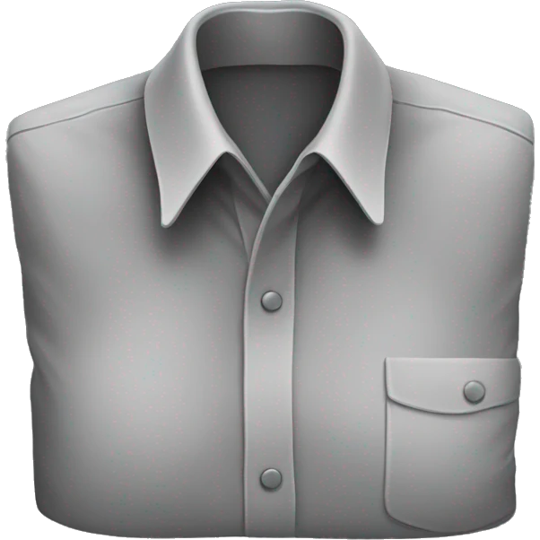 Pinching shirt coller emoji