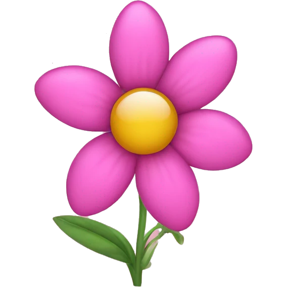pink flowers emoji