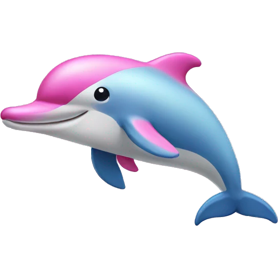 Pink Dolphin emoji