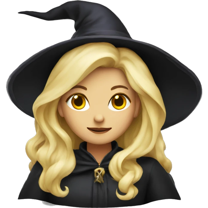 blonde witch emoji