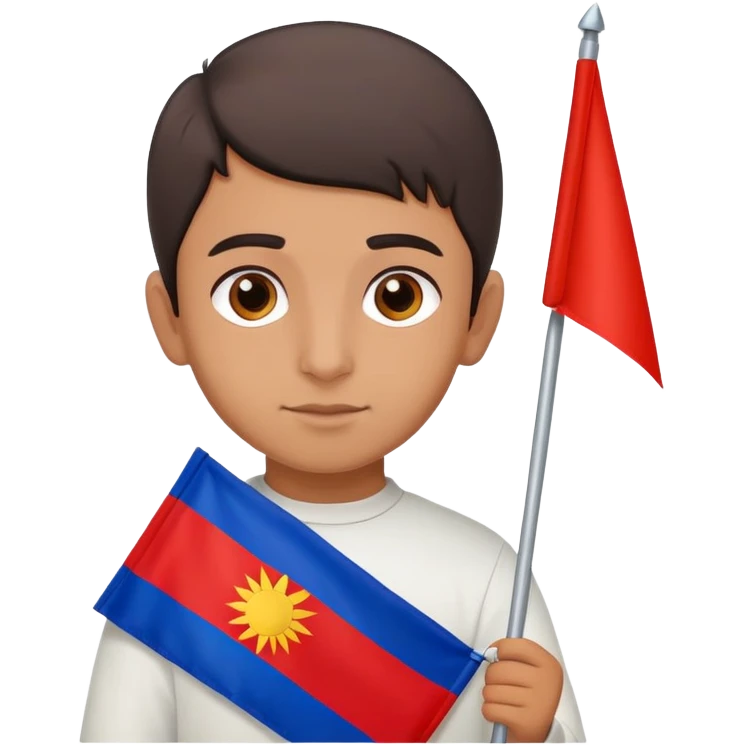create me a emoji of armenian boy with the flag emoji