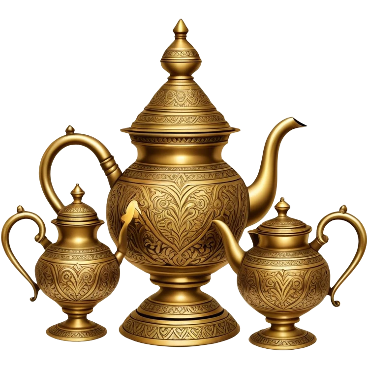 Samovar tea set from Dagestan emoji