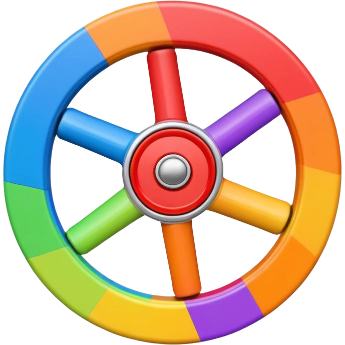 randomizer wheel spinner emoji