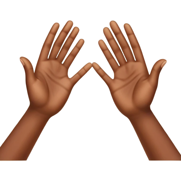 Clap 5 times emoji