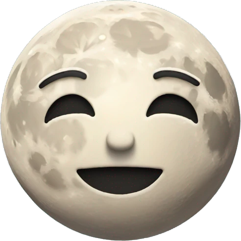 Moon  emoji