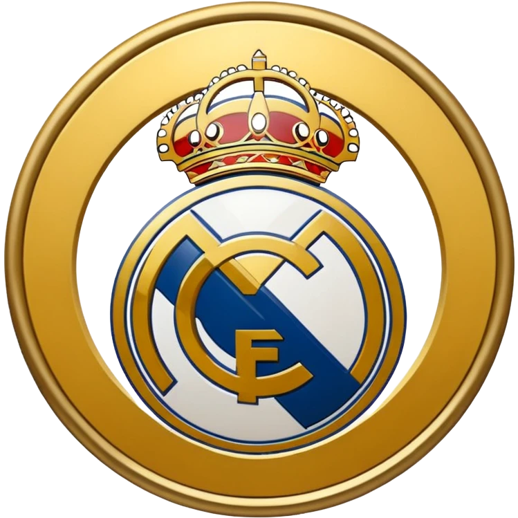 Real Madrid logo  emoji