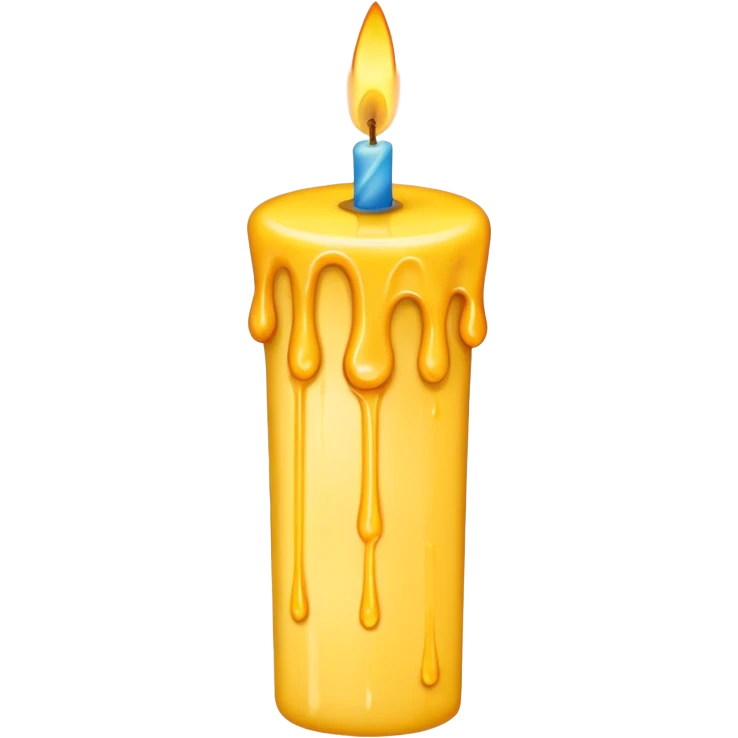 Letter € birthday candle  emoji