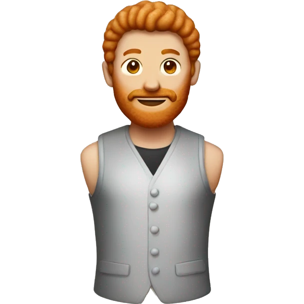 Ginger cookies in the form of a man emoji