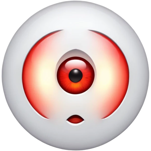 red eyes emoji