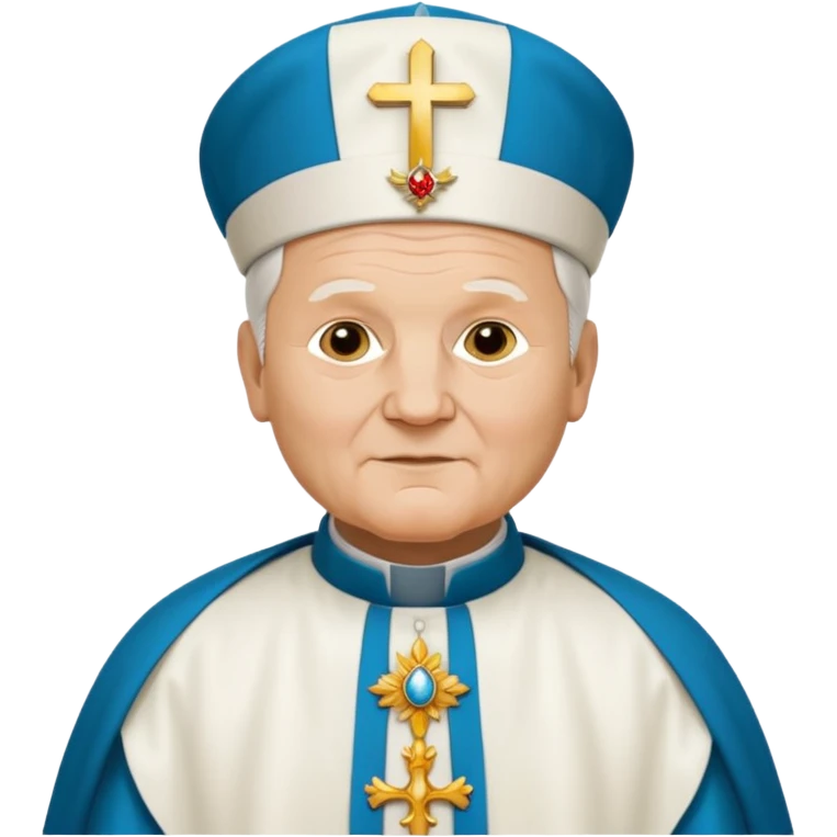 John Paul II From Poland emoji