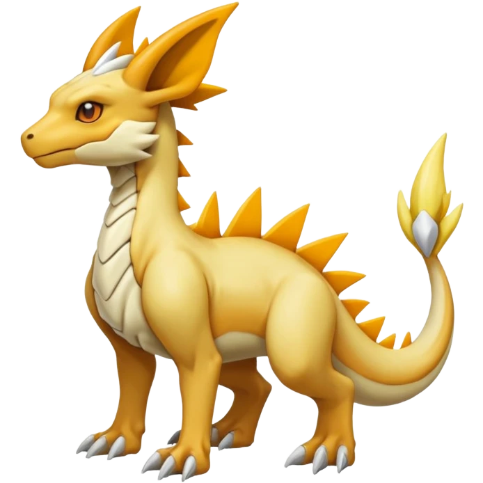 Manectric-Lucio-Cubone-Draco-Fakémon-hybrid-creature (full body), 4 legs emoji