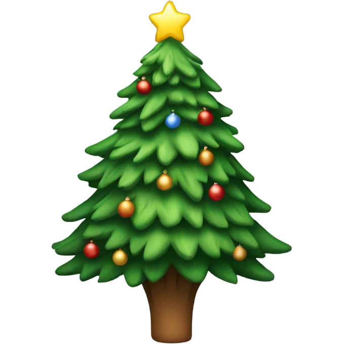 Christmas tree emoji