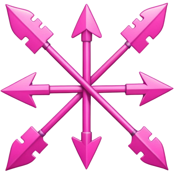 me harías el emoji "Arrows Shuffle" con el codigo de color #FDD2EF?   emoji