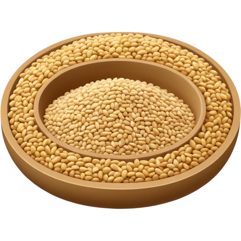 a bunch of sesame seeds emoji