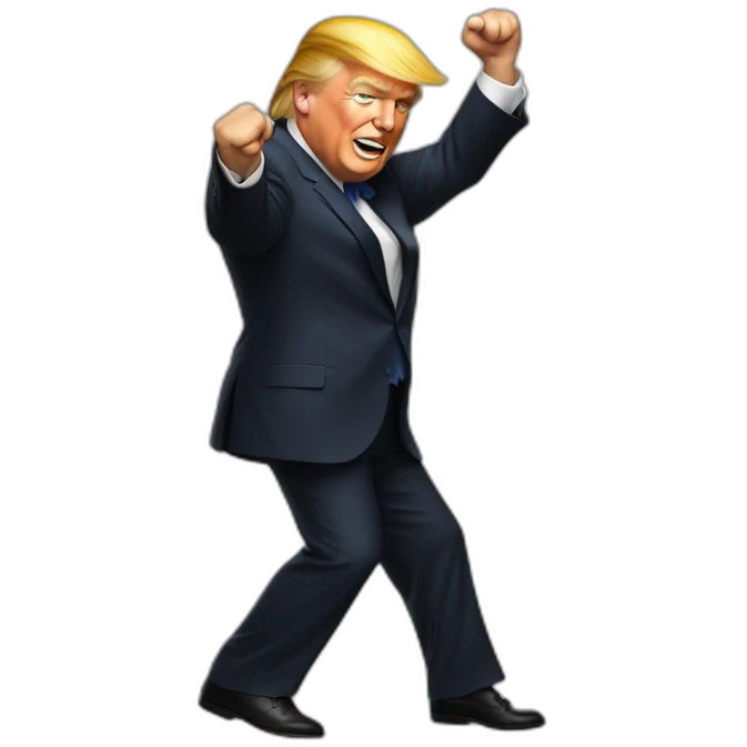 Trump-dance-big emoji