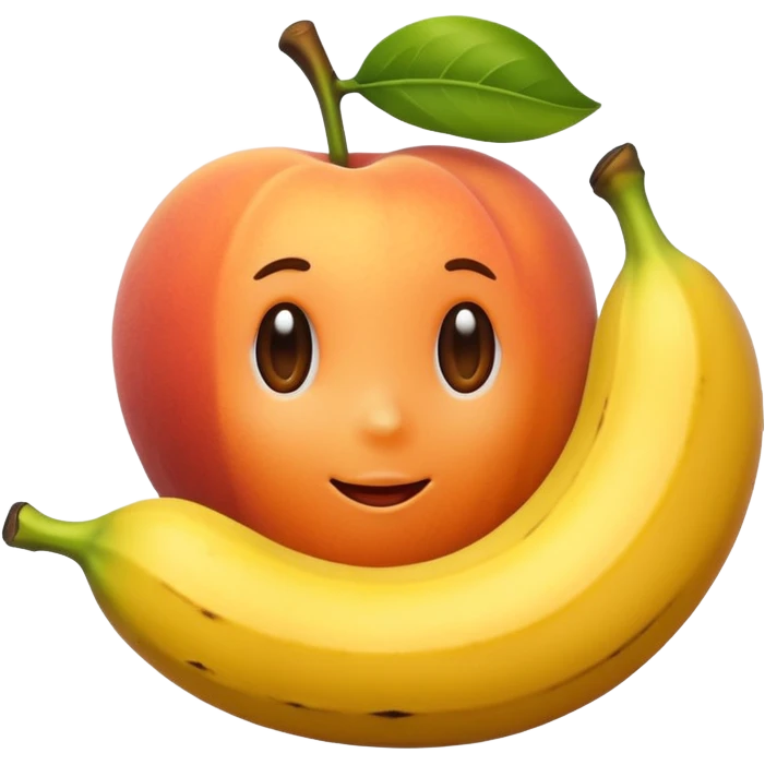 🍑🍌 emoji
