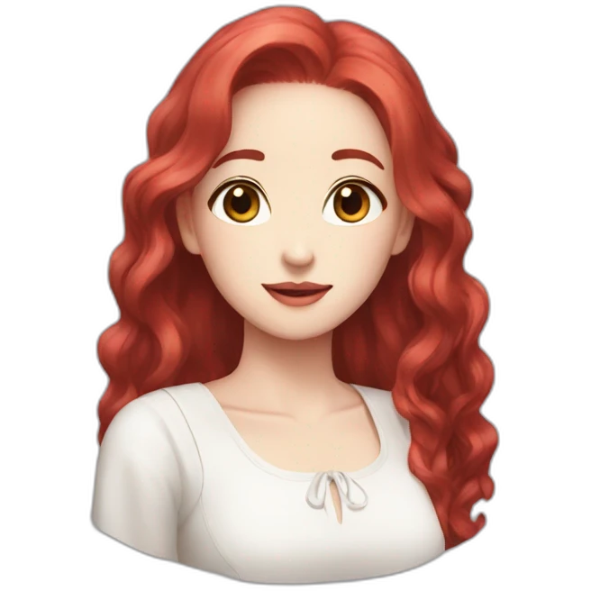 loona yves red hair emoji