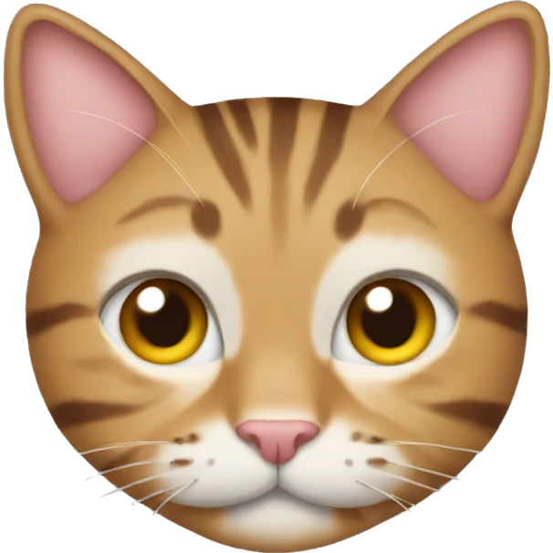 Make an tabby cat with shoes emoji