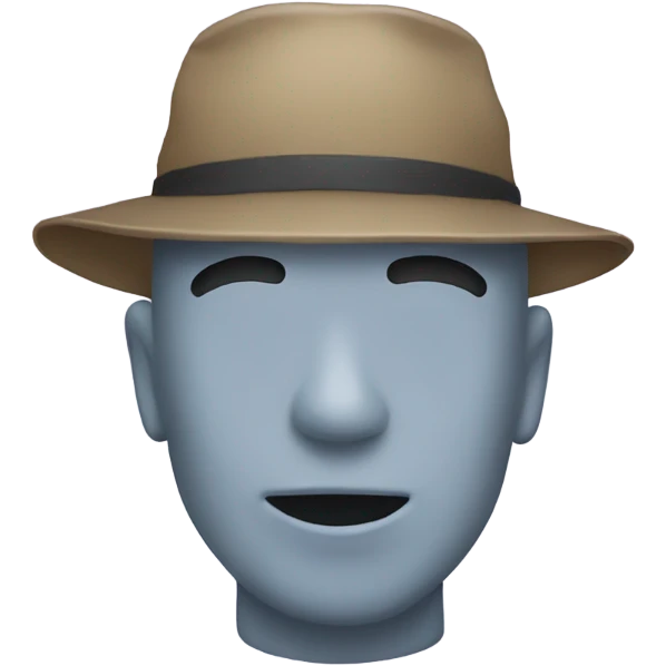 Bucket hat emoji