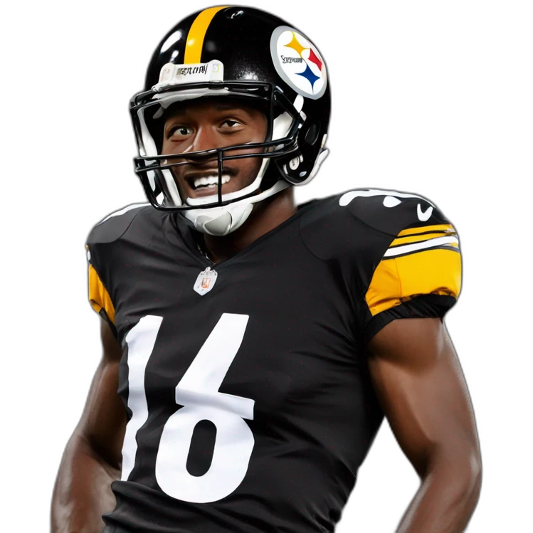 Antonio brown, Pittsburgh Steelers wide receiver emoji
