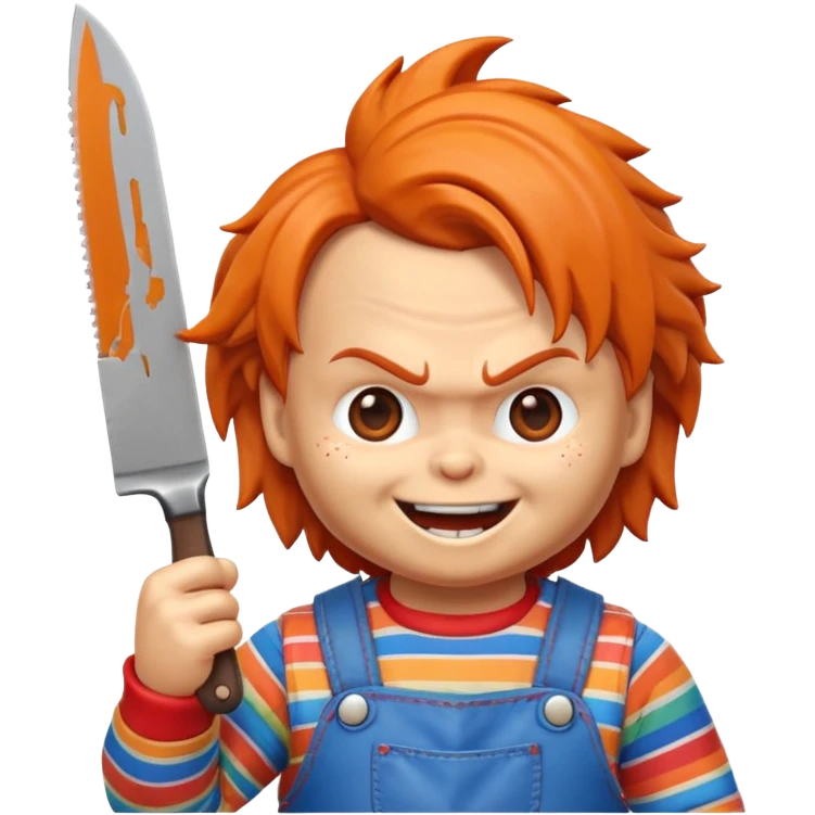 Un emojin de chuky emoji