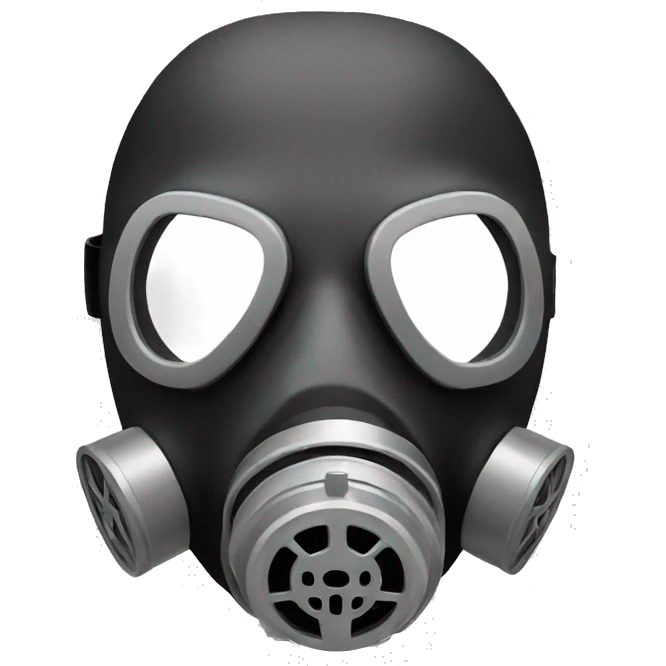 gas mask emoji