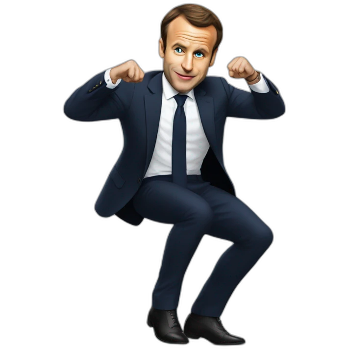 Emanuel Macron Twerking emoji