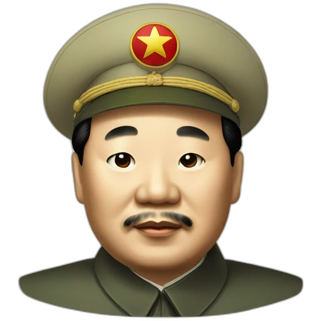 Chairman Mao with Mickey mouse ears emoji