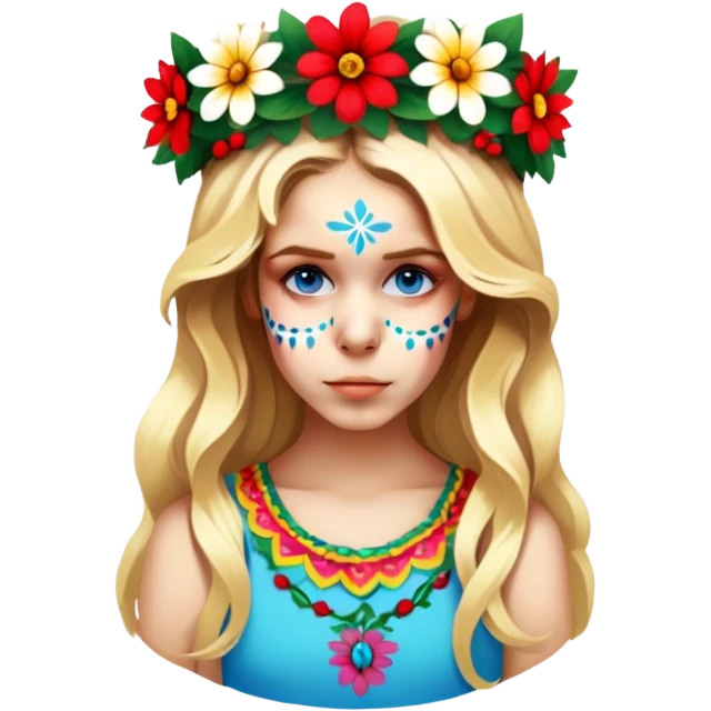 Flower-Crowned Dancer emoji