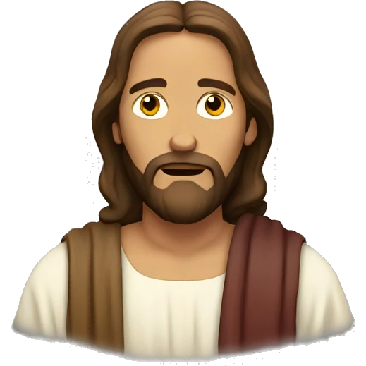 jesus christ pray emoji