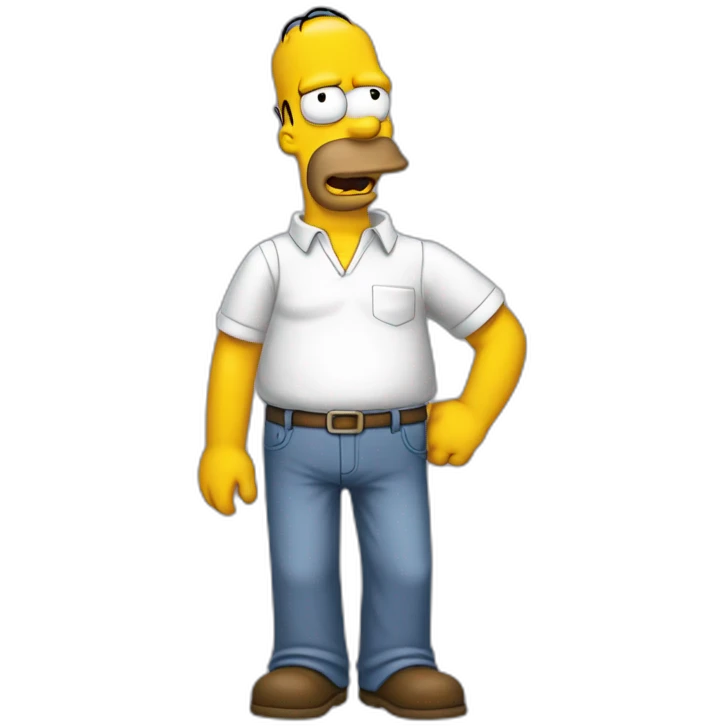 Homer simpô rigole emoji