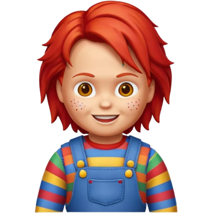 Un emojin de chuky emoji